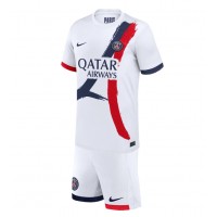 Camiseta Paris Saint-Germain Segunda Equipación Replica 2024-25 para niños mangas cortas (+ Pantalones cortos)